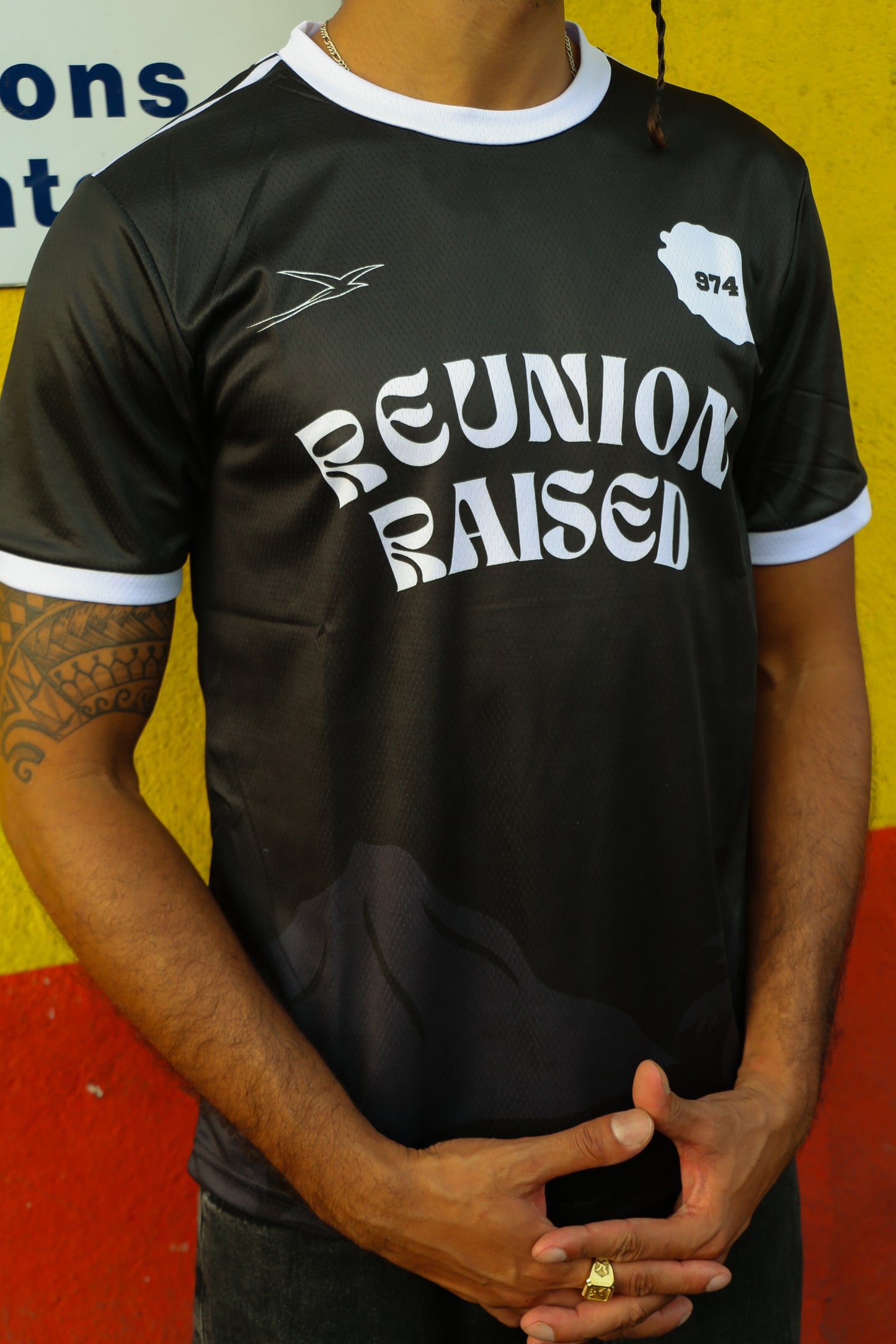 Réunion Raised Football Jersey